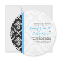 Casamento preto e branco Elegante monograma