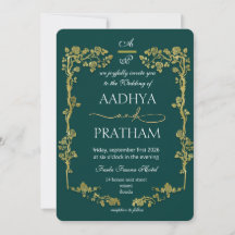 Casamento Quadro Floral Ouro Luxo