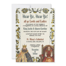 Casamento Real Renascentista Medieval