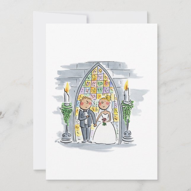 Convite Casamento Religioso (Frente)