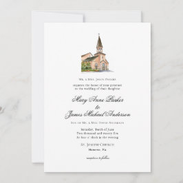 Convite Casamento religioso