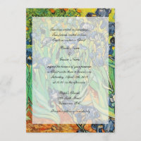 Casamento religioso, Vincent van Gogh, Íris