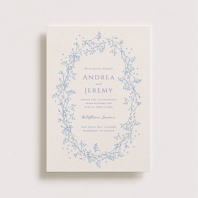 Convite Casamento Respiratório do Bebê Doce (Criador carregado)