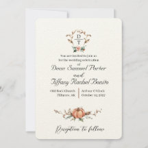 Casamento Romântico de Outono