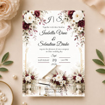 Casamento Romântico no Jardim de Piano Luxuoso