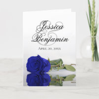 Casamento Romântico Real Rosa Azul Elegante