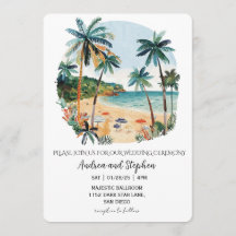 Casamento Romântico Tropical na Ilha