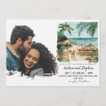 Casamento Romântico Tropical na Ilha