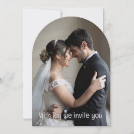 Convite Casamento Romântico Verde Personalizado