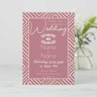 Casamento Rosa-Rosa-Mauve Africano Tribal
