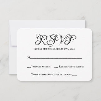 Convite Casamento RSVP