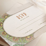 Convite Casamento RSVP Inserir Vintage Art Nouveau por Muc<br><div class="desc">Cartão RSVP do Casamento vintage Art Nouveau, de Alphonse Mucha, num design floral, romântico e caprichoso. Os florescimentos vitorianos complementam os tipos clássicos de arte deco fonts. Introduza as suas informações personalizadas e está concluído. Se você quiser mudar o design, simplesmente clique no botão azul "Personalizar". Muito obrigado por considerar...</div>