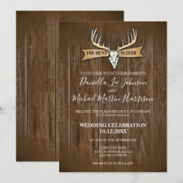 Convite Casamento Russo A Caça Acabou