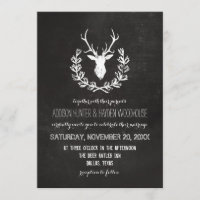 Casamento Russo de Chalkboard de Deer Antlers