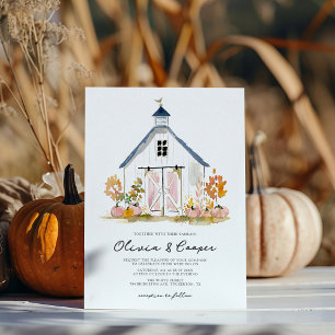 Convite Casamento Russo de Farmhouse do Barn Style