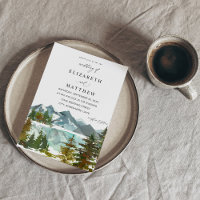 Casamento Russo entre Montanhas e Árvores