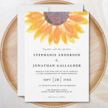 Casamento Russo Moderno De Cores De Girassol