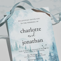 Casamento Russo Por Aquarela Da Floresta Azul-Mont