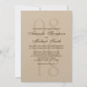 Convite Casamento Russo Vintage