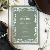 Casamento Russo Vintage Western Cowboy