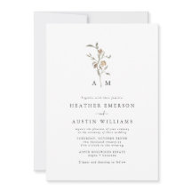 Casamento Rustic Boho Monograma