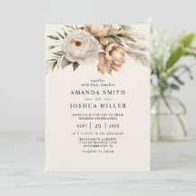 Casamento Rustic Boho Seco Florais & Pampas Grass