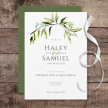 Casamento Rustic Botanical Greenery Bough