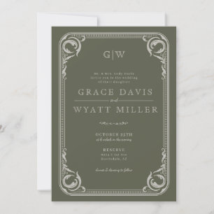 Convite Casamento Rustic Country Western com Detalhes