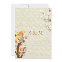 Casamento Rustic Elegance Burlap Trees