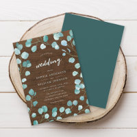 Casamento Rustic Eucalyptus e Brown Wood