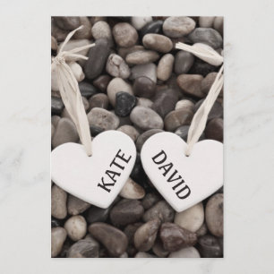 Convite Casamento Rustic Riverside Beach Sea Side