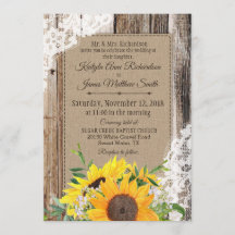 Casamento Rustic Sunflower