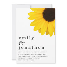 Casamento Rustic Sunflower Modern Typografia