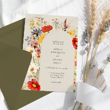 Casamento Rustic Wildflower Floral Arch