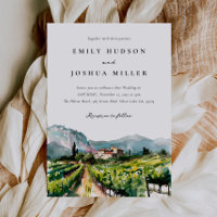 Casamento Rustic Winery Landscape