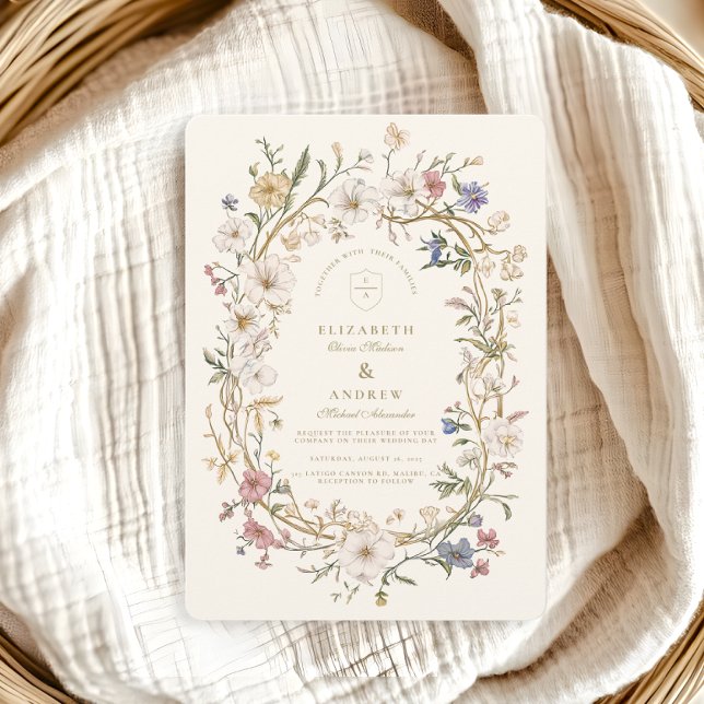 Convite Casamento Rustic Woodland Fern (Criador carregado)