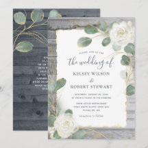 Casamento Rústico com Flores e Verde em Branco e D