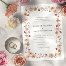Casamento Rústico com Flores Silvestres