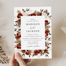Casamento Rústico com Rosas Burgundy e Marfim
