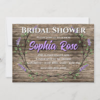 Casamento Rústico de lavandas Elegante