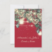 Casamento Rústico Madeira Dourado Vermelho Anivers