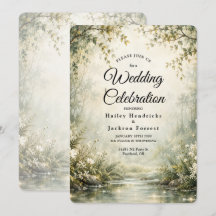 Casamento Sage Ivory Firefly Woodland