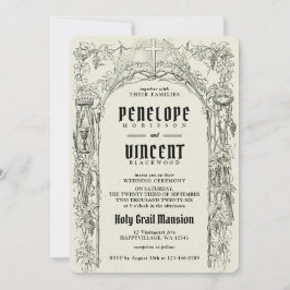 Convite Casamento Santo Graal