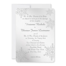 Casamento Silver Snowflakes