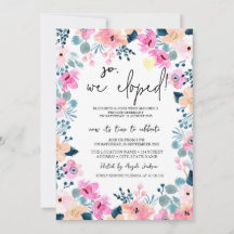 Casamento Simples com Flores Cor-de-Rosa no Jardim