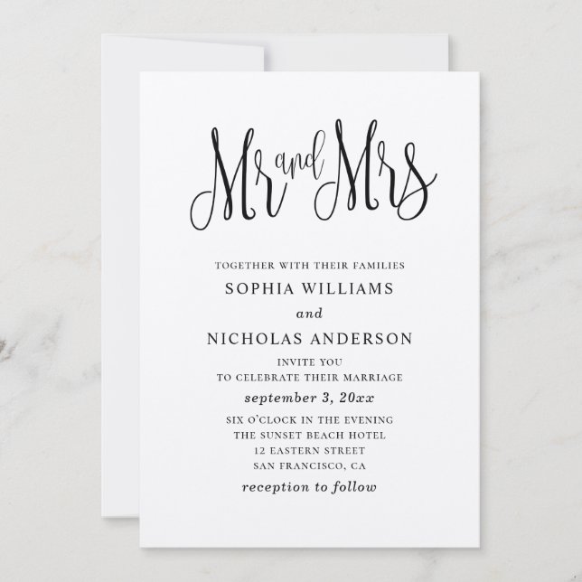 Convite Casamento simples e russo. Artesanato de campo. Sr (Frente)