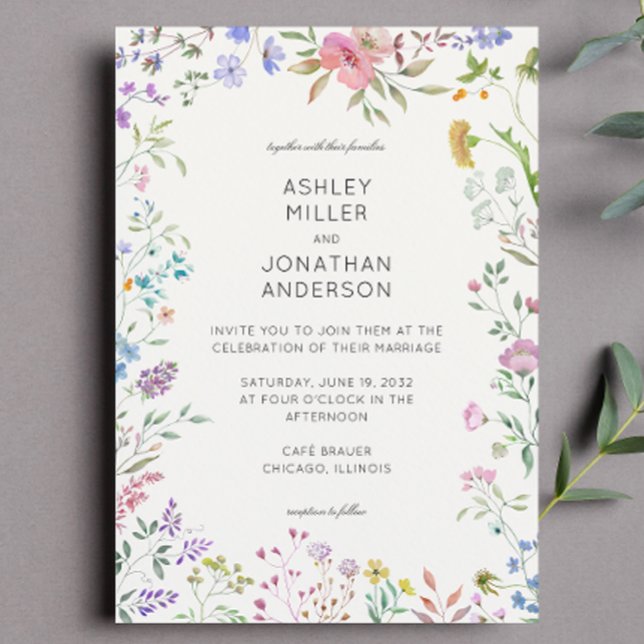 Convite Casamento Simples, Eterno, de Marinha Branca (Criador carregado)