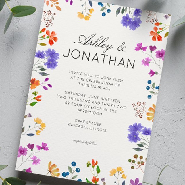 Convite Casamento Simples, Eterno, de Marinha Branca (Criador carregado)