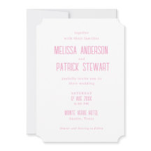 Casamento Simples Moderno Leve Elegante Rosa