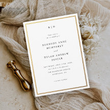 Casamento Simples Preto e Branco Elegante